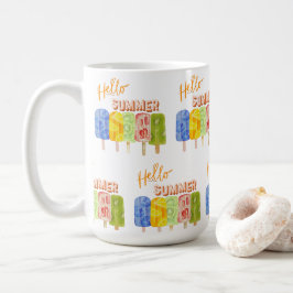 hallo Sommereis Kaffeetasse