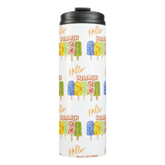 hallo Sommereis Thermosbecher (Vorderseite)