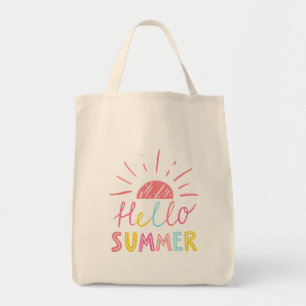 Hallo Sommerende Schuljahr Lehrer Shirts für Tragetasche