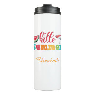 Hallo Sommerkinder trinken Kind Thermosbecher