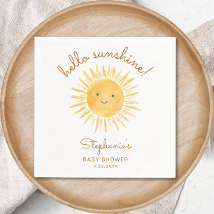 Hallo Sonnenschein-Baby-Party Serviette