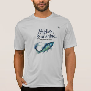 Hallo Sonnenschein – Fließen. Leuchten. Wiederhole T-Shirt