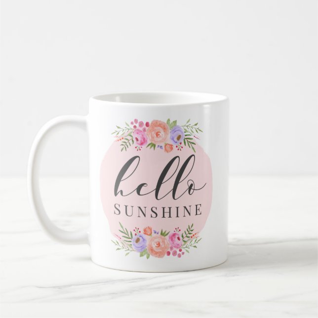 Hallo Sonnenschein Kaffeetasse (Links)