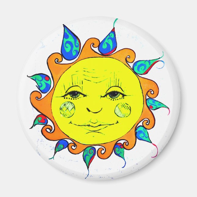 Hallo Sonnenschein Magnet (Vorne)