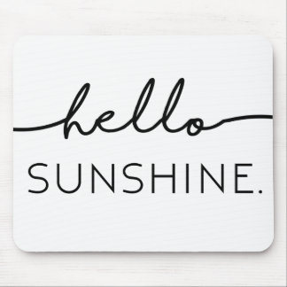 Hallo Sonnenschein Mousepad