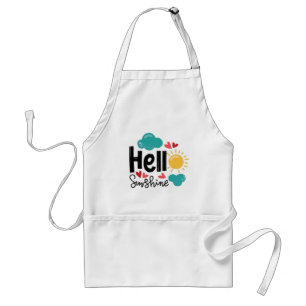 Hallo Sonnenschein Schürze