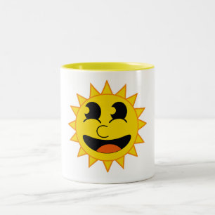 Hallo Sonnenschein Zweifarbige Tasse