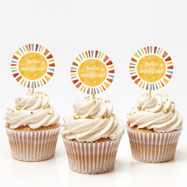 Hallo Sonshine Boho Baby Shower Sun Burst Sticker (Von Creator hochgeladen)