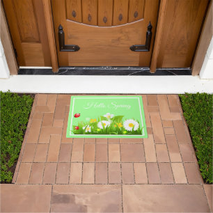 Hallo Spring Doormat Fußmatte
