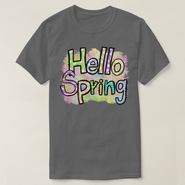 hallo spring T-Shirt (Design vorne)