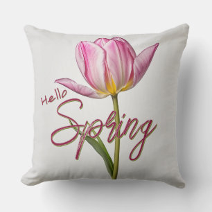 Hallo Spring Tulip Kissen