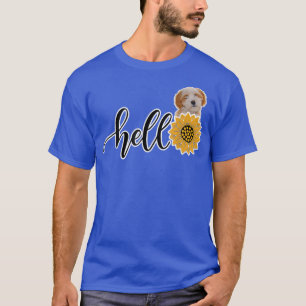 Hallo Sunflower Tibetan Terrier T-Shirt