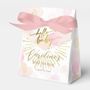 Hallo Sunshine Boho Moderne Happy Baby Girl Dusche Geschenkschachtel