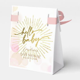 Hallo Sunshine Boho Moderne Happy Baby Girl Dusche Geschenkschachtel