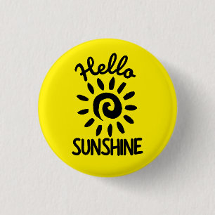 Hallo Sunshine Button