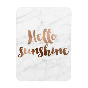 Hallo Sunshine Magnet