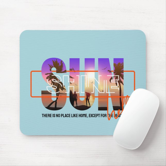 Hallo Sunshine | Mousepad (Mit Mouse)