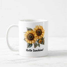 Hallo Sunshine Sonnenblume Tasse