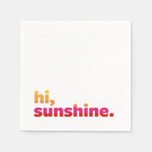 Hallo, Sunshine. Summer Party Cocktail