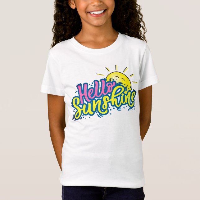 Hallo Sunshine T - Shirt (Vorderseite)