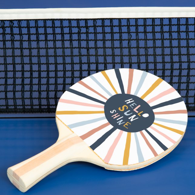 Hallo Sunshine Tischtennis Schläger (InSitu)