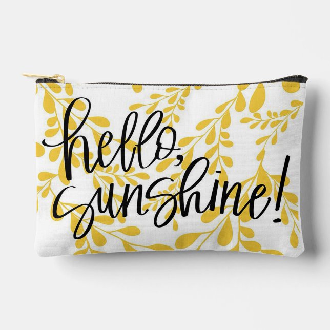 Hallo, Sunshine Zubehörtasche (Vorderseite)