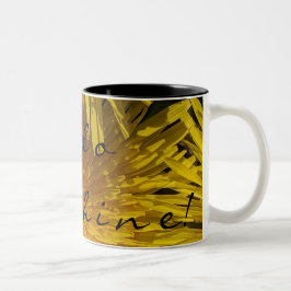 Hallo Sunshine! Zweifarbige Tasse