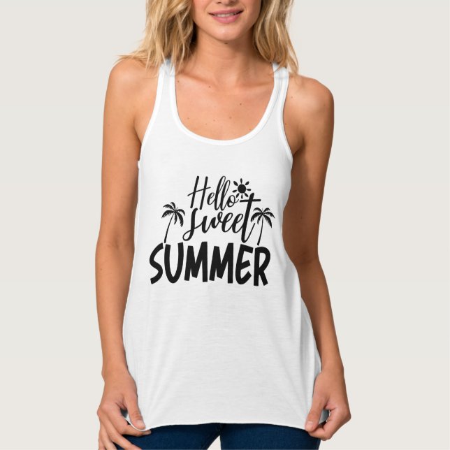Hallo Sweet Summer-96828 Tank Top (Vorderseite)