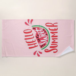 Hallo Sweet Summer Strandtuch