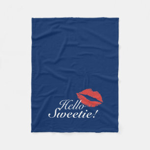 Hallo Sweetie! Fleecedecke