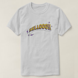 HALLO! T - Shirt - grau