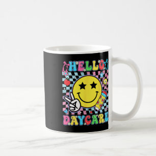 Hallo Tagesmutter Zurück zur Schule Erster Tag der Kaffeetasse