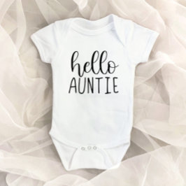 Hallo Tante Schwangerschaft Ankündigung Tante Baby Strampler