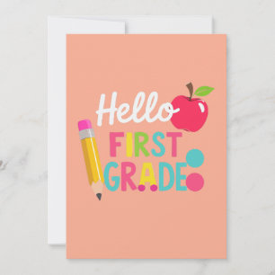 Hallo Team der ersten Klasse Einschulung erste Kla Einladung