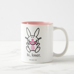 Hallo Verlierer Zweifarbige Tasse