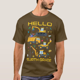 Hallo Vierte Klasse 4. Baustellen-LKW Zurück zu T-Shirt