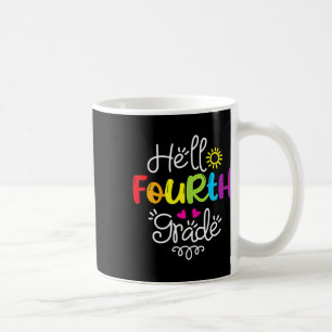 Hallo Viertklässler Team 4. Klasse Zurück zur Schu Kaffeetasse