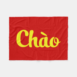 Hallo ~ Vietnam / Vietnamesisch / Tiếng Việt Fleecedecke