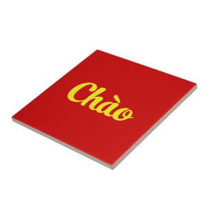 Hallo ~ Vietnam / Vietnamesisch / Tiếng Việt Fliese