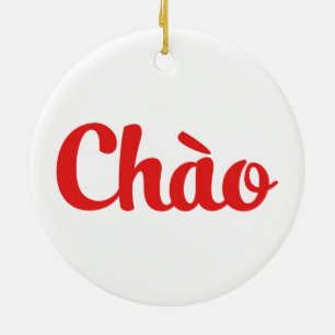 Hallo ~ Vietnam / Vietnamesisch / Tiếng Việt Keramikornament