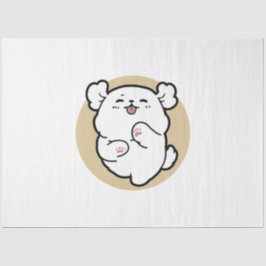 Hallo von der Barked Side Seidenpapier