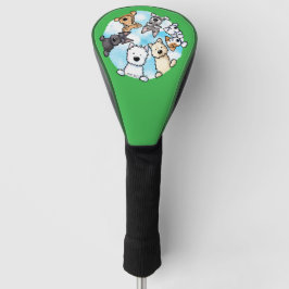 Hallo von der glücklichen Seite Golf Headcover