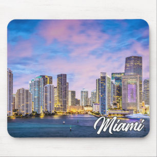 Hallo von Miami, Florida, Vereinigte Staaten Mousepad