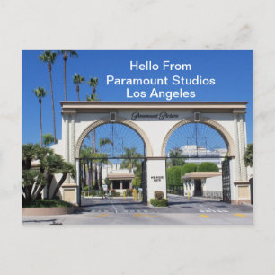 Hallo von Paramount     StudiosPostcard Postkarte