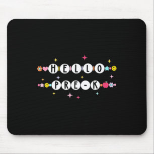 Hallo Vor-K Freundschaftsarmbänder Zurück zur Schu Mousepad