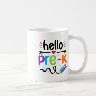 Hallo Vorschul-Team Vorschul-Ck Zur Schule Lehrer Kaffeetasse