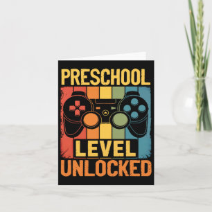 Hallo Vorschulstufe Entsperrtes Videospiel Zurück  Karte