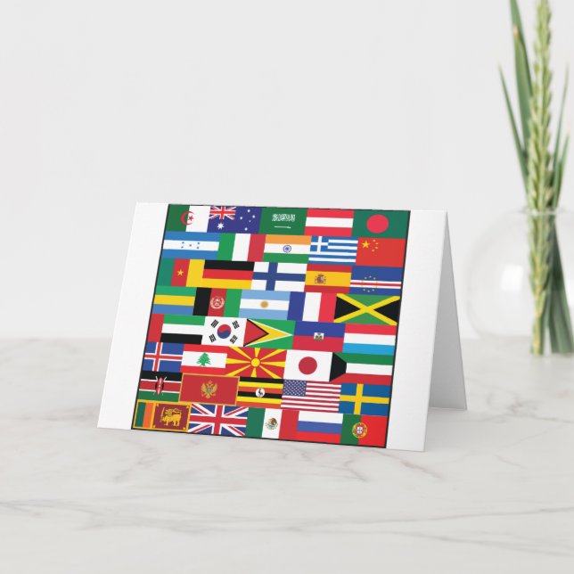 Hallo Welt:) Karte (Vorderseite)