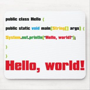 Hallo, Welt! Mousepad