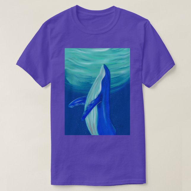 Hallo Whale 1 T-Shirt (Design vorne)